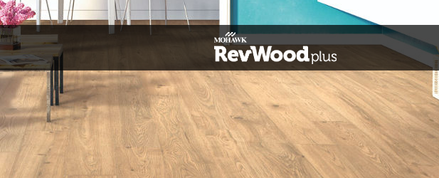 mohawk revwood plus waterproof plank flooring